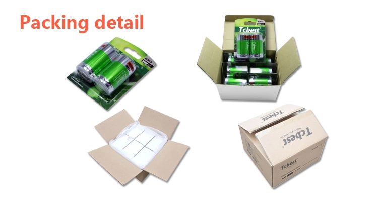 1.2V 9000mAh D Cell NiMH Rechargeable Battery 1.2V Ni-MH Rechargeable Battery