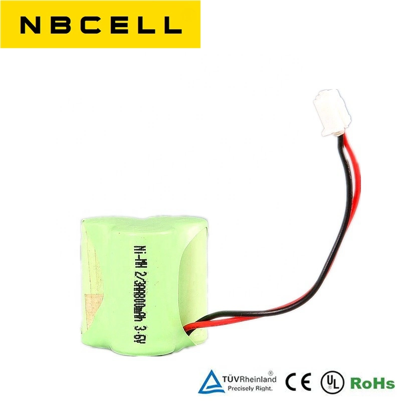 NiMH 2/3AA 300mAh 4.8V Battery Pack Ni-MH Rechargeable Battery