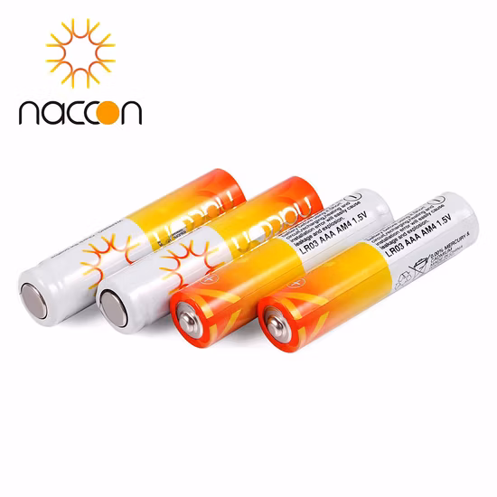Batteria a secco alcalina AA da 1,5 V per la sostituzione della batteria con MSDS, CE, RoHS, certificati di trasporto sicuro, ISO, ecc.